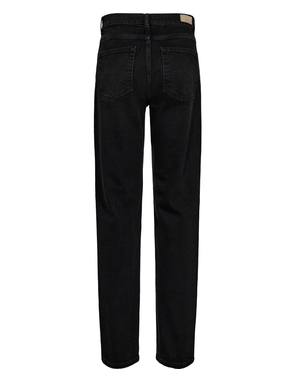 NUOSLO HR STRAIGHT JEANS - S3018 - Black Denim
